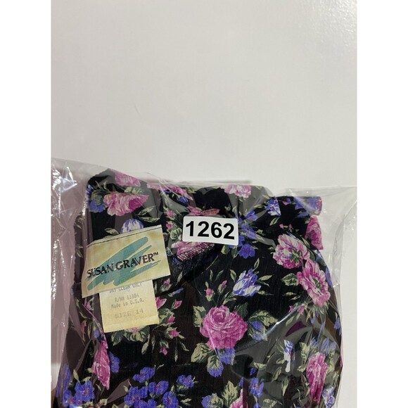 Vtg Susan Graver Skirt Top SET 14 Floral Cottagecore Feminine Modest Prairie - Picture 16 of 16